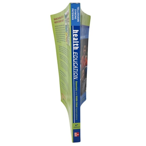 Health Education: Elementary And Middle School Applications 8th Ed By Telljohann - Picture 3 of 4